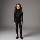 Blusa infantil feminina gola alta cacharrel cotton flanelado