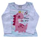 Blusa Infantil Feminina ML Kely & Kety
