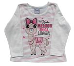 Blusa Infantil Feminina ML Kely & Kety