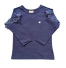 Blusa Infantil Feminina ML Milon Blusa Infantil Feminina ML Milon