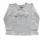 Blusa Infantil Feminina ML Milon Blusa Infantil Feminina ML Milon