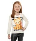 Blusa Infantil Feminina Trick Nick Bege