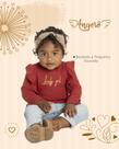Blusa Infantil Feminino Manga Longa em Punho Point Barroco Angerô Blusa Infantil Feminino Manga Longa em Punho Point Barroco Angerô
