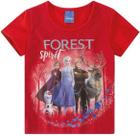 Blusa Infantil Frozen Vermelha - Malwee