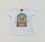 Blusa Infantil Kyly Branca Ursinha Bailarina Estampa Lúdica Premium Verão