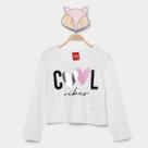 Blusa Infantil Kyly Cropped Menina