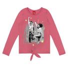 Blusa Infantil Kyly Estampada Nó Manga Longa Menina Blusa Infantil Kyly Estampada Nó Manga Longa Menina