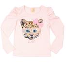 Blusa Infantil Manga Longa Cotton