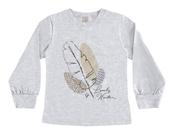 Blusa Infantil Manga Longa Glinny Ref:.21390