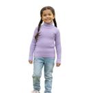 Blusa Infantil Manga Longa Gola Alta Inverno Coração -