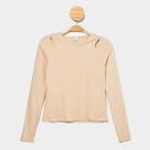 Blusa Infantil Manga Longa Hering Casual Menina