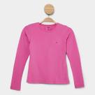 Blusa Infantil Manga Longa Hering Casual Menina