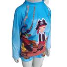 Blusa infantil masculina com sunga proteção uv 50 ouseuse