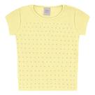 Blusa Infantil Menina - Amarelo - 52306-4 Blusa Infantil Menina - Amarelo - 52306-4