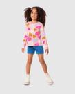 Blusa Infantil Menina Corações Em Algodão Malwee Kids Blusa Infantil Menina Corações Em Algodão Malwee Kids