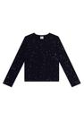 Blusa infantil menina em cotton com brilho Brandili