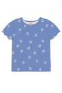 Blusa infantil menina em ribana floral Brandili