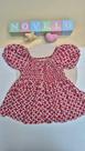 Blusa Infantil Menina Estampa Gotas Milon Cor:RosaTamanho:10