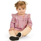 Blusa Infantil Menina Inverno Canelado Linho - Angerô