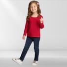 Blusa Infantil Menina Inverno Cotton Confortável Moderna Sofisticado Milon 2000238