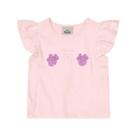 Blusa Infantil Menina Meia Malha Minnie Rosa -Brandili Mundi