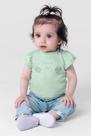 Blusa infantil menina Minnie Mouse em malha Brandili Verde