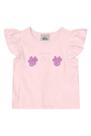 Blusa infantil menina Minnie Mouse em malha Brandili