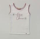 Blusa Infantil Menina Petit Cherie Off White e Vermelho Bordado Natal Verão Moda Kids Blusa Infantil Menina Petit Cherie Off White e Vermelho Bordado Natal Verão Moda Kids