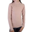 Blusa Infantil Menina Pixe Love Tricot Bege - 810026