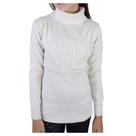 Blusa Infantil Menina Pixe Love Tricot Bege Claro - 810027