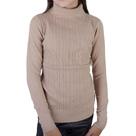 Blusa Infantil Menina Pixe Love Tricot Bege kaqui - 810027 Blusa Infantil Menina Pixe Love Tricot Bege kaqui - 810027