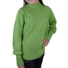 Blusa Infantil Menina Pixe Love Tricot Verde - 810031