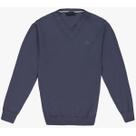 Blusa Infantil Menino Ogochi Tricot Gola V Azul Marinho Blusa Infantil Menino Ogochi Tricot Gola V Azul Marinho