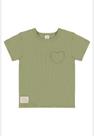 Blusa Infantil Nature em Ribana Canelada Up Baby