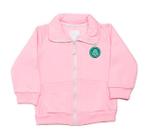 Blusa Infantil Palmeiras Rosa Moletom Oficial