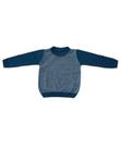 Blusa Infantil Suéter Tricô Azul Royal Blusa Infantil Suéter Tricô Azul Royal