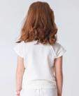 Blusa Infantil Textura Marisa Tam 4 a 10 Off White-80108