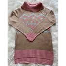 Blusa jacar com gola mulet