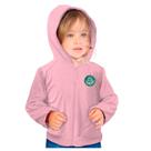 Blusa Jaqueta Rosa Palmeiras Infantil Juvenil Plush Oficial Blusa Jaqueta Rosa Palmeiras Infantil Juvenil Plush Oficial