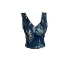 Blusa Justa Collection City Blue