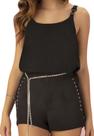 Blusa Juvenil AlçaPreta Bobbylulu