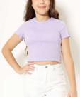 Blusa Juvenil Canelada Glitter Marisa Tam 10 a 16-78108 Blusa Juvenil Canelada Glitter Marisa Tam 10 a 16-78108