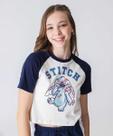 Blusa Juvenil Cropped Stitch Tam 10 a 16 Off White-78074