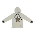 Blusa Juvenil Menina Estrela Com Capuz