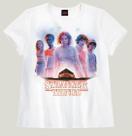 Blusa Juvenil Stranger Things Branca - Malwee Blusa Juvenil Stranger Things Branca - Malwee