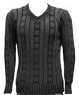 Blusa katlen Tricot masculina Waniseer decote V