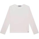 Blusa Kukiê Em Canelado Off White Inverno Blusa Kukiê Em Canelado Off White Inverno