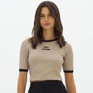Blusa Lança Perfume Canelada Cropped In26 Preto Feminino