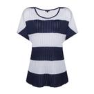 Blusa Le Lis Blanc Tricot Helo