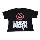 Blusa Linkin Park Cropped Camiseta Baby Look Feminino Sf797